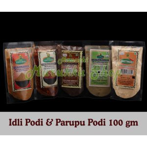 Idli Podi & Parupu Podi